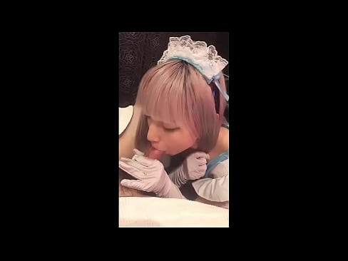 ❤️ I-Japanese Idol [mayuka], isinxibo sesicakakazi saseFransi, inxalenye yoku-1, i-blowjob kunye ne-jerk off nge-lotion Amanyala kuthi  ❌️